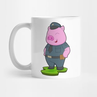 Pig Cop Police Mug